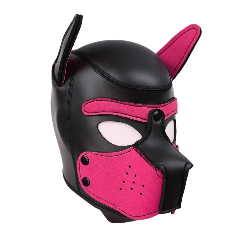 Puppy Play Mask Purple by Doc Johnson - Masks And Blindfolds