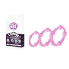 Lasting Love Ring Set Beaded Cock Rings Set of 3 Sizes - Cock Ring Sets
