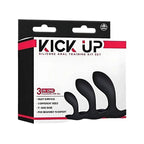 Kick Up Anal Trainer Set Butt Plugs Set of 3 Sizes - Butt Plugs