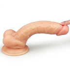 The Ultra Soft Dude 22.9 cm (9'') x 4 cm (1.6'') – Soft Realistic Dong > Dildos > Large Dildos