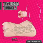Moist and Surge II Dual Layer Vagina Stroker > Sex Toys For Men > Masturbators > Manual