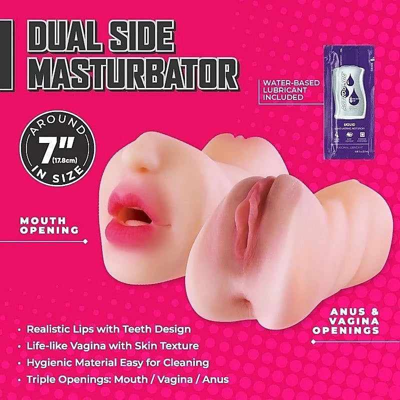 Moist and Surge II Dual Layer Vagina Stroker > Sex Toys For Men > Masturbators > Manual