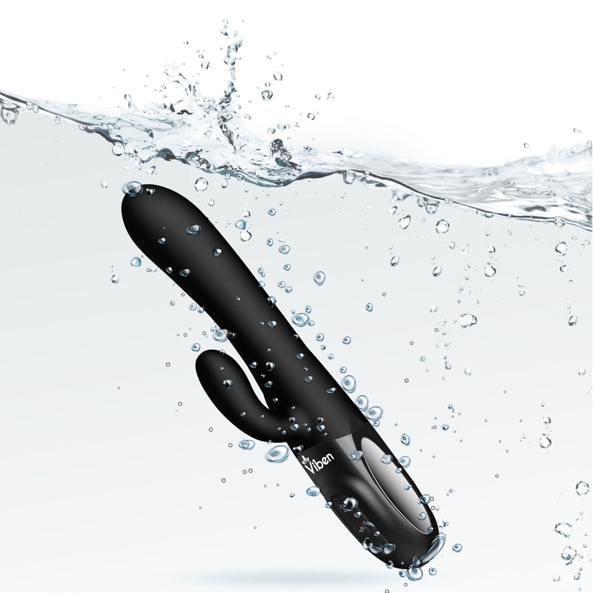 Viben Hypnotic Thrusting Rabbit Vibrator with Swinging Clitoral Stimulator
