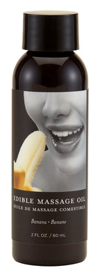 Edible Massage Oil Banana Flavoured 59ml Bottle Default Title > Essentials > Massage Oil