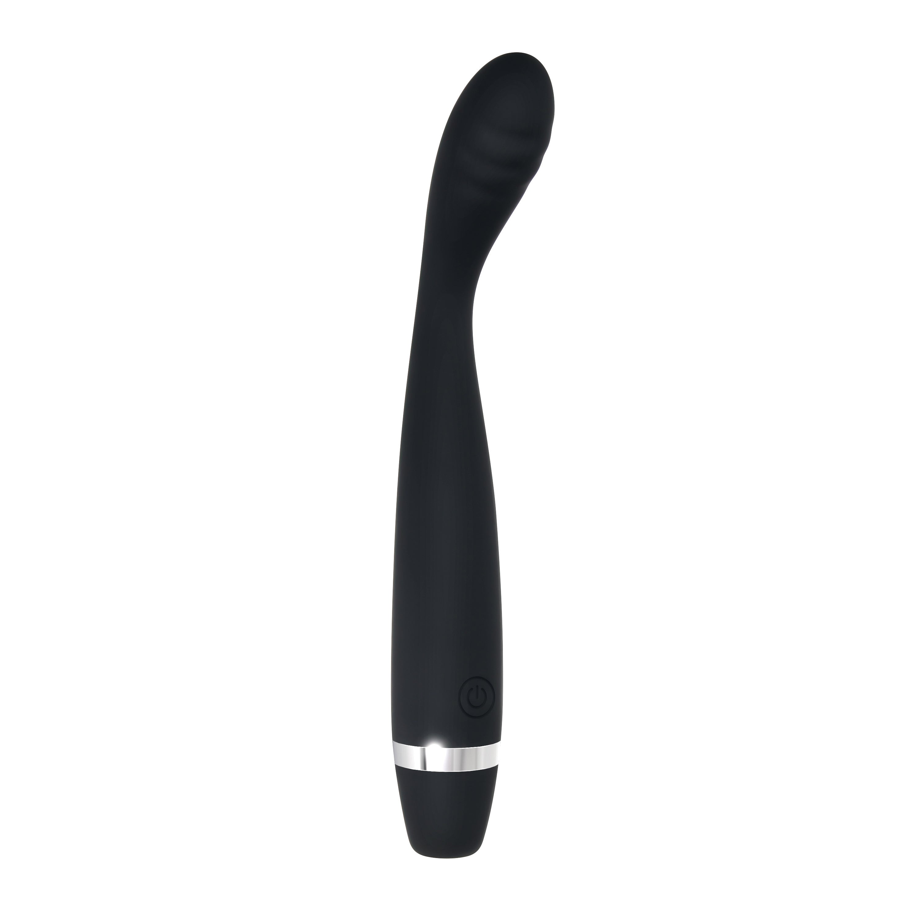 Evolved Skinny G – USB Rechargeable Slim 17.8 cm Vibrator Black > Sex Toys For Ladies > G-Spot Vibrators