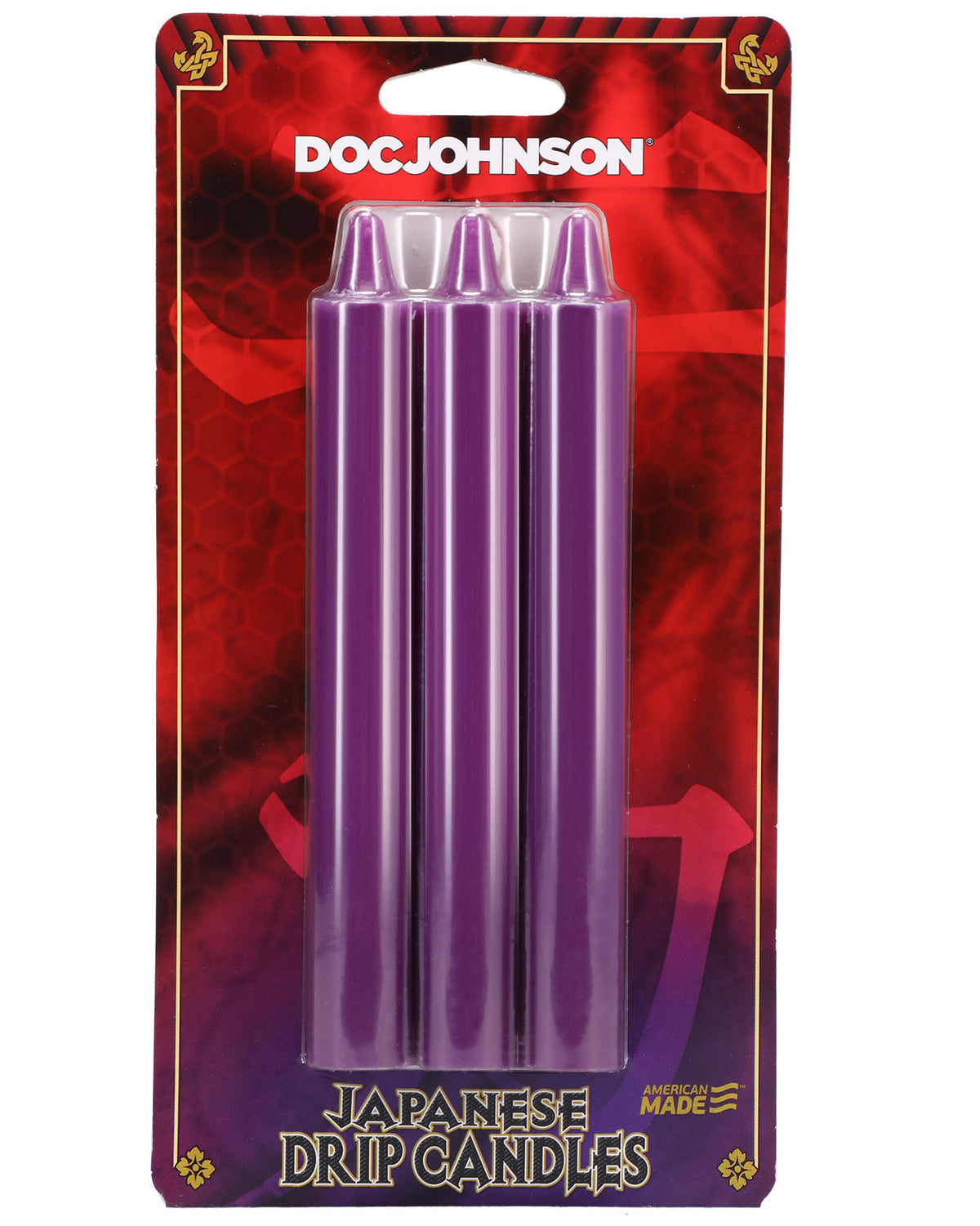 Japanese Drip Candles Purple Sensation Play 3 Pack > Candles > Drip Main image