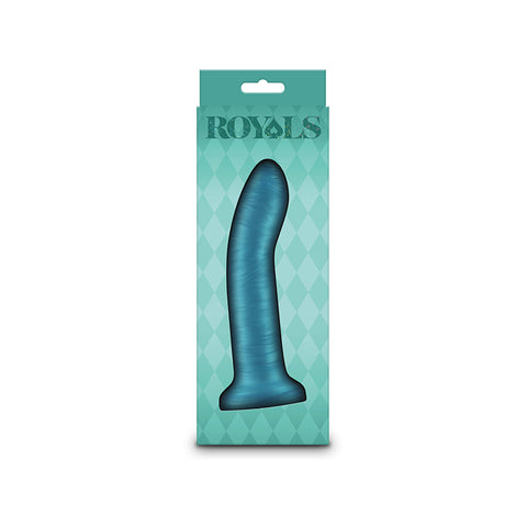 Royals 6 Inch Charlie Metallic Dong with Strong Suction Cup DONGS