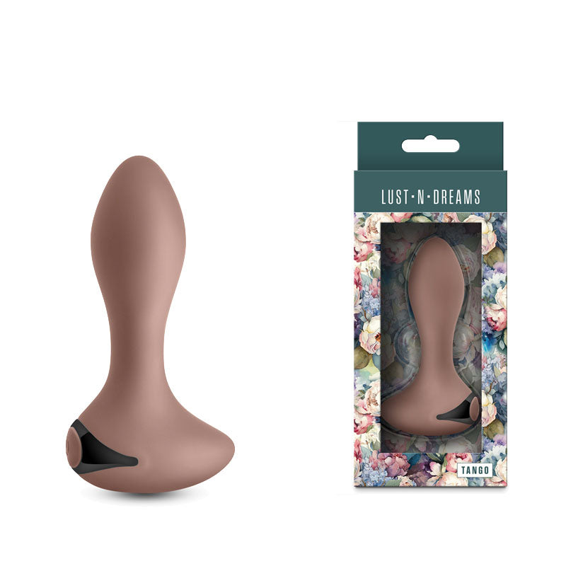 Lust N Dreams Tango Autumn Beige 11.5 Cm USB Rechargeable Vibrating Butt Plug Beige Butt Plugs - Vibrating