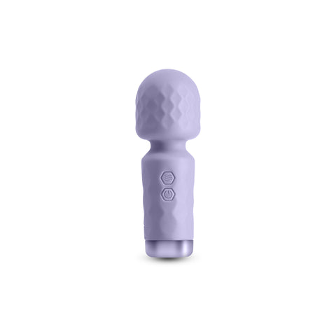 Lust N Dreams Salsa Lavender Mini Massage Wand 11.5 Centimeter USB Rechargeable Adult Toy Electric Massager