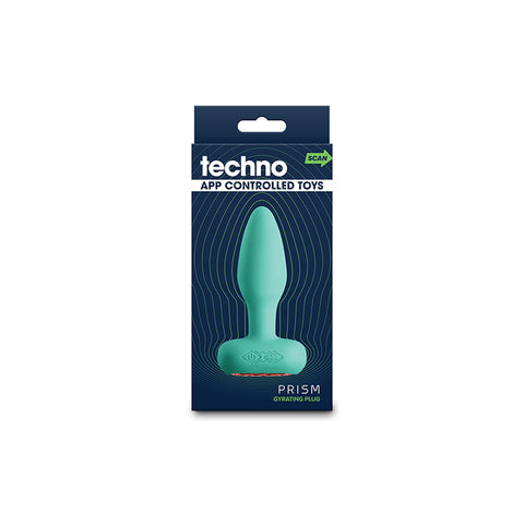 Techno Prism Vibrating Butt Plug with App Control Butt Plugs - Vibrating