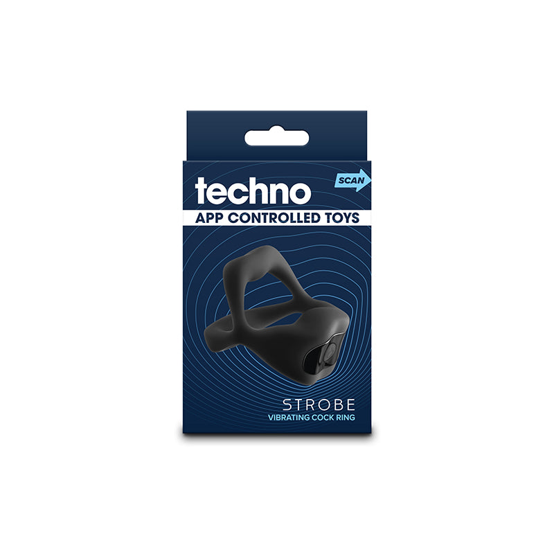 Techno Strobe Vibrating Cock Ring > Cock Ring > Vibrating