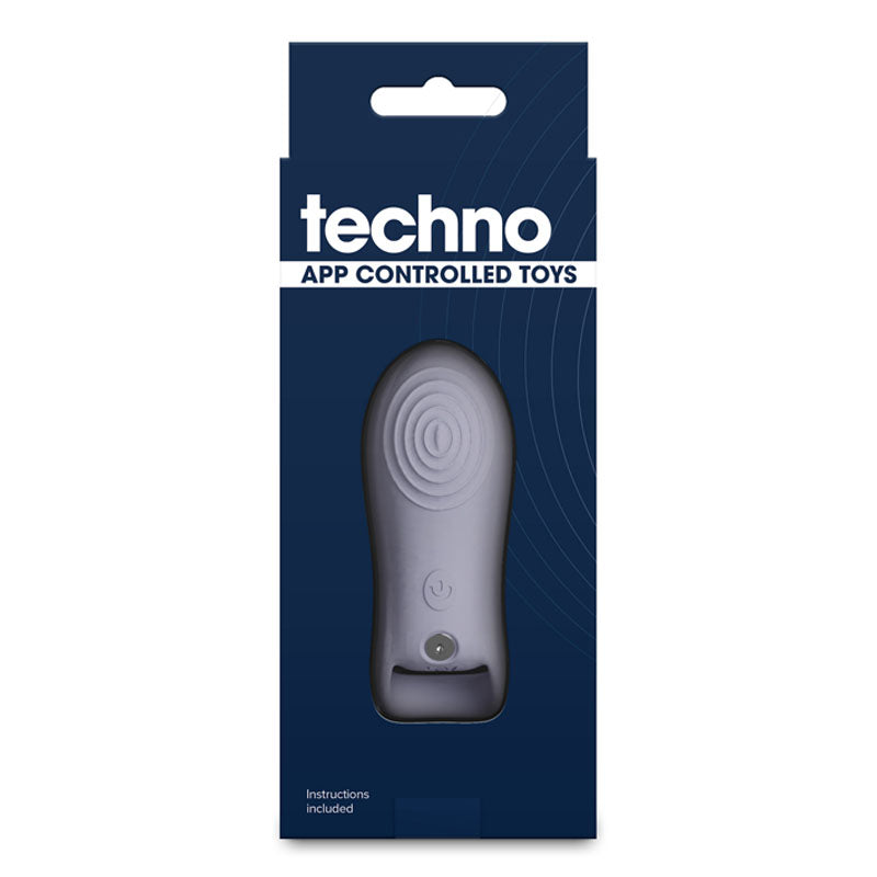 Techno Molly (Grey) – Waterproof USB Rechargeable Finger Stimulator with App Control > Vibrators > Finger Vibrators