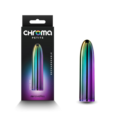 Chroma Petite Bullet 8.7 cm Multicolour USB Rechargeable Vibrator Coloured BULLETS