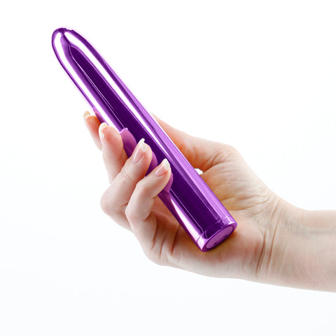Chroma Metallic 17 Centimeter USB Rechargeable Vibrator BULLETS