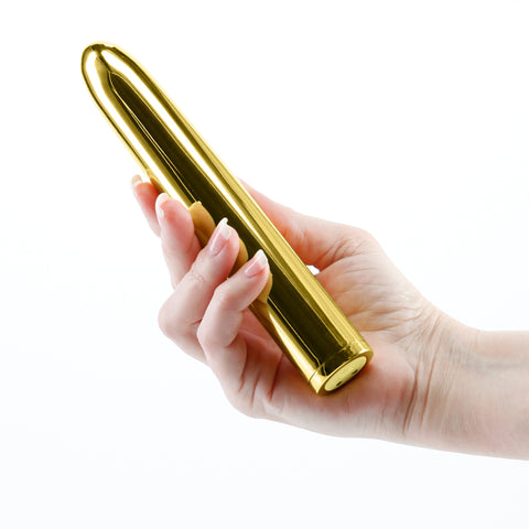 Chroma Gold 17 cm USB Rechargeable Vibrator BULLETS