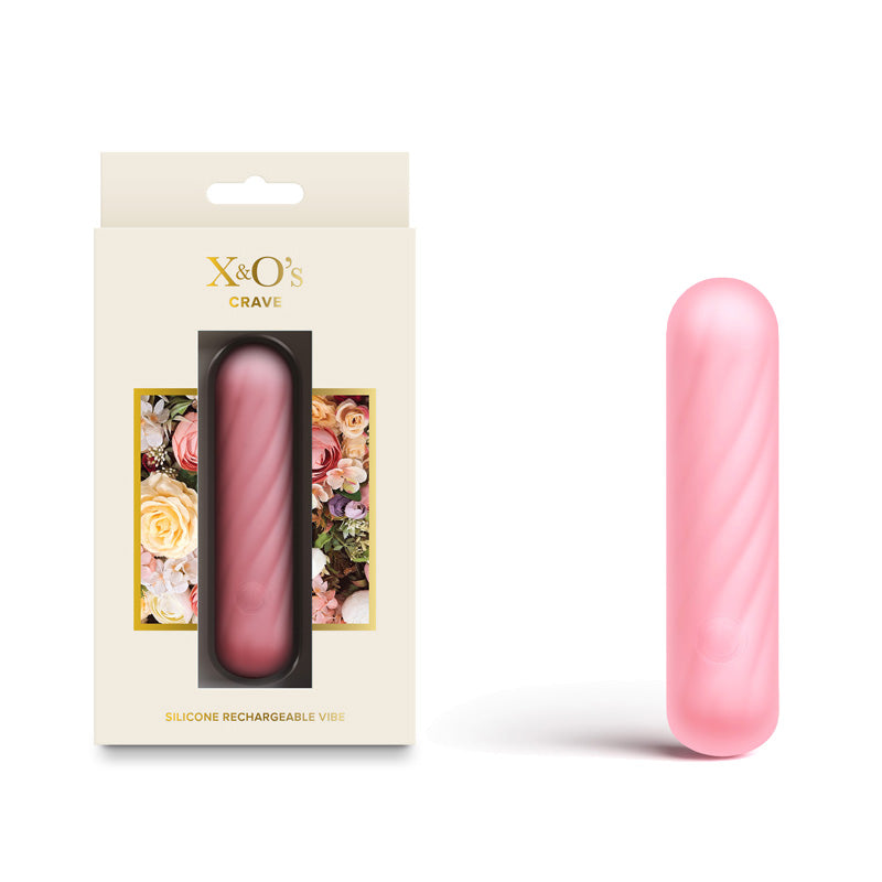 X & O's Crave Light – Waterproof 10.5 cm USB Rechargeable Bullet Vibrator > Vibrators > Mini Vibrators