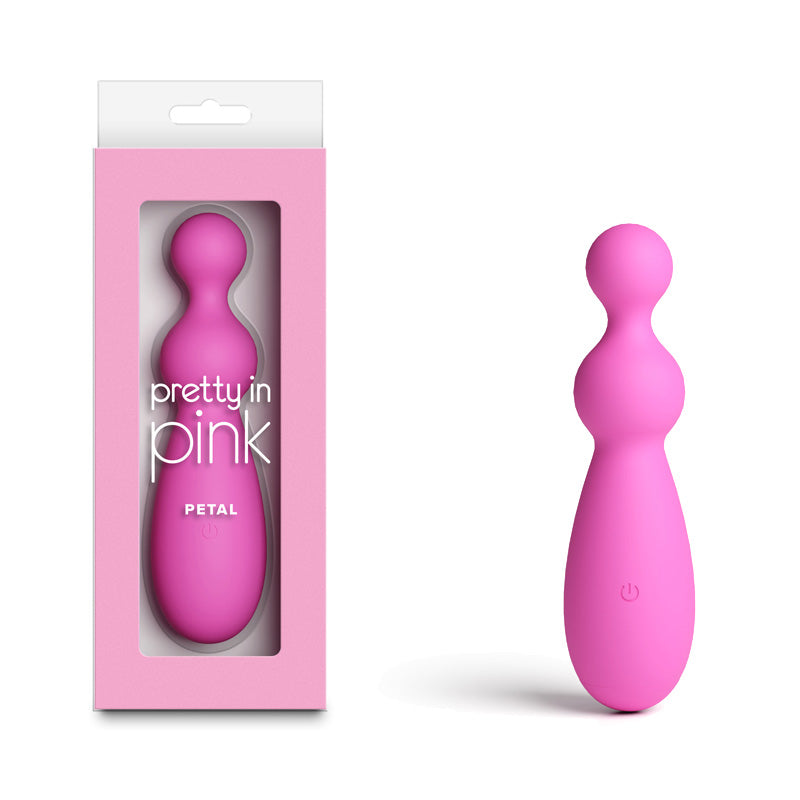 Pretty In Pink Petal – Waterproof USB Rechargeable 15.5 cm Vibrator Pink > Vibrators > Standard Vibrators Main image
