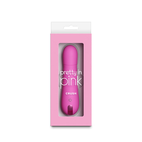 Pretty in Pink Crush – Waterproof USB Rechargeable 14.3 cm Vibrator > Vibrators > Standard Vibrators