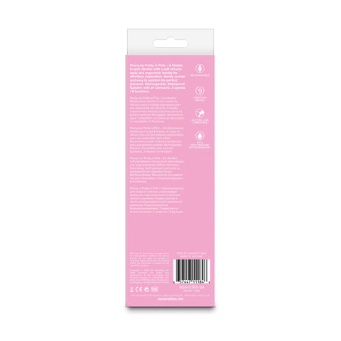 Pretty In Pink Peony – Waterproof USB Rechargeable 19.8 cm Vibrator > Vibrators > Standard Vibrators
