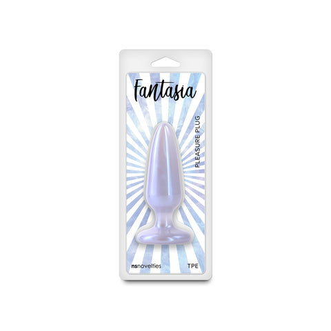 Fantasia Pleasure Plug Small Azure 10.3 cm Small Butt Plug Butt Plugs