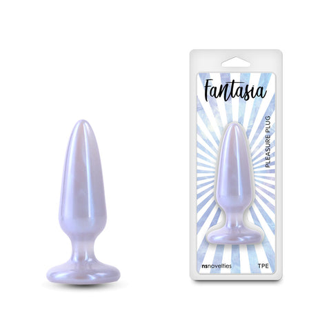 Fantasia Pleasure Plug Small Azure 10.3 cm Small Butt Plug Blue Butt Plugs