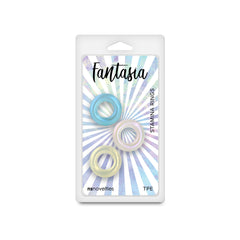 Fantasia - Stamina Rings - Multicolour - Cock Rings - Set of 3 COCK RINGS