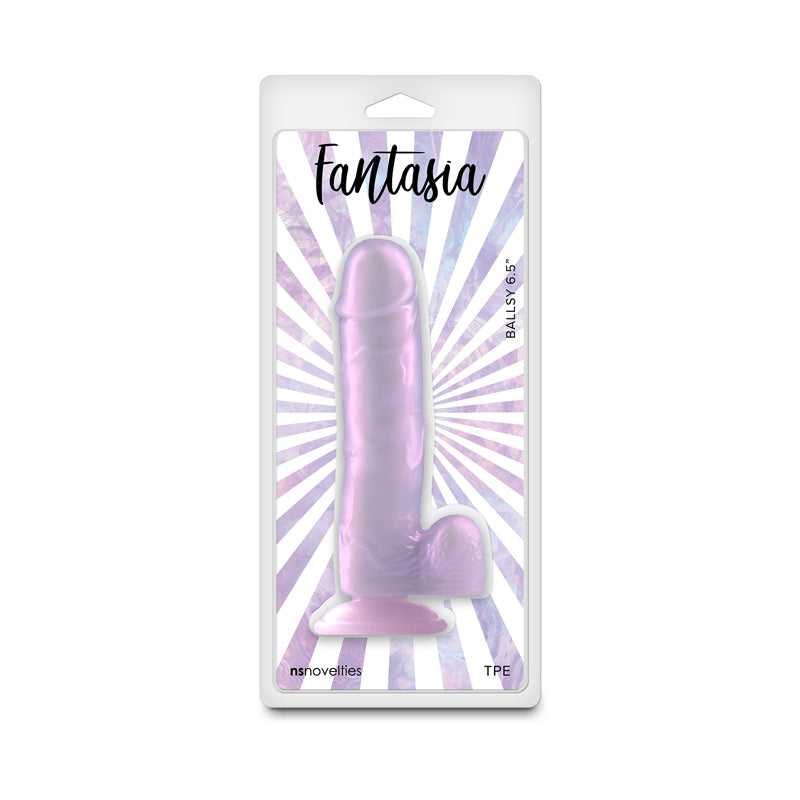 Fantasia Ballsy (Orchid Pearlescent) – 6.5 Inch Flexible Dildo > Dildos > Realistic Dildos