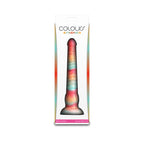Colours Stacked 9 Inch Dildo Red and Gold Fantasy Toy > Dildos > Fantasy