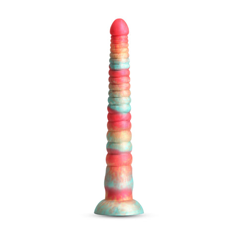 Colours Stacked 12 Inch (Red Gold) Fantasy Dildo – 30.6 Centimeter Large Dildo > Dildos > Fantasy