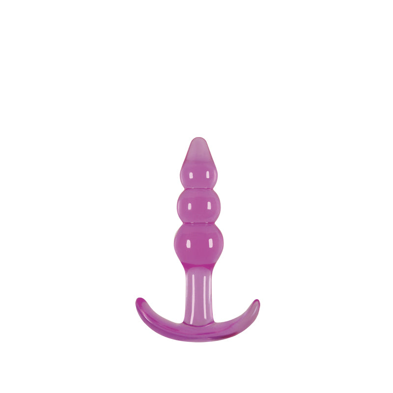 Jelly Rancher Ripple T-Plug – 10.9 cm Soft Body-Safe Butt Plug > Anal Range > Butt Plugs