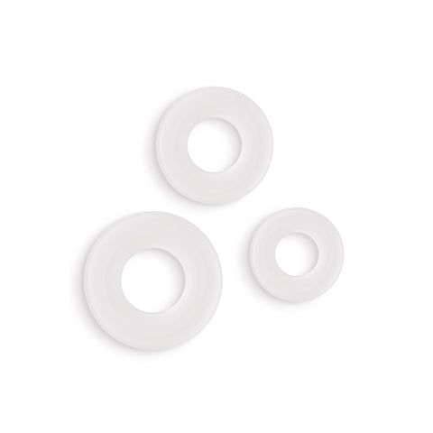 Firefly Bubble Rings Glow in the Dark Cock Rings Set of 3 COCK RING Set
