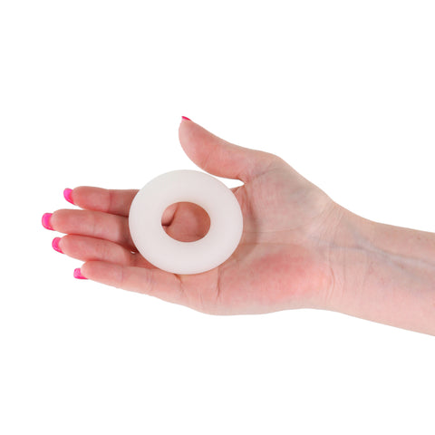 Firefly Large Glow in the Dark Super Stretch Bubble Ring COCK RINGS