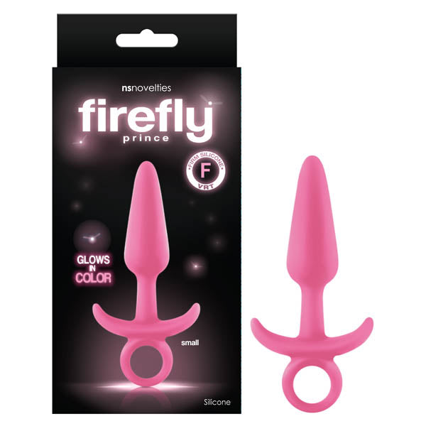 Firefly Prince Glow-in-Dark (10.9 cm) Small Butt Plug with Ring – Stylish Small Butt Plug Secondary image