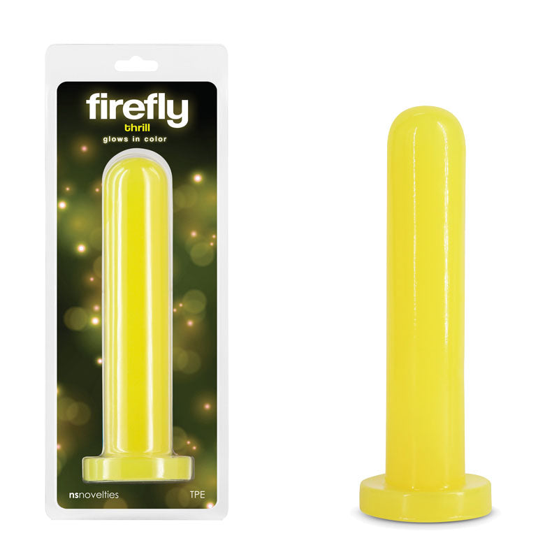 Firefly Thrill (Yellow) – Glow-in-the-Dark 7 Inch Dildo Yellow > Dildos > Neutral Dildos