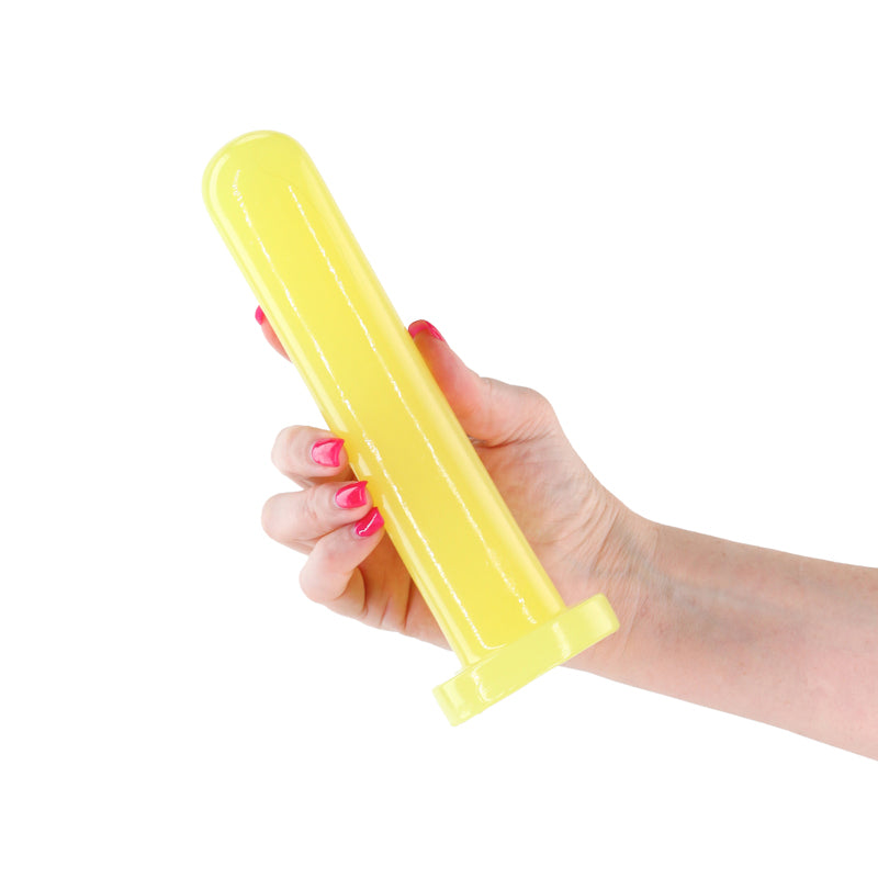 Firefly Thrill (Yellow) – Glow-in-the-Dark 7 Inch Dildo > Dildos > Neutral Dildos