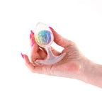 Glams Cosmic (Clear Rainbow) – Medium Small Butt Plug 9.5 cm > Anal Range > Butt Plugs