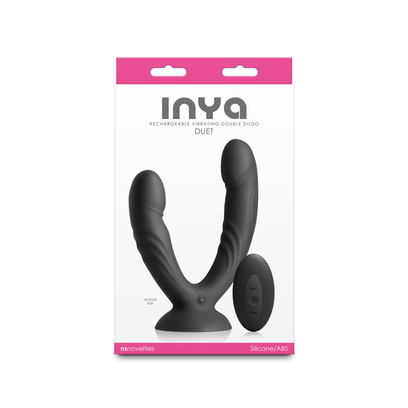 INYA Duet – Rechargeable Vibrating Double Dildo with Wireless Remote > Dildos > Double Dildos