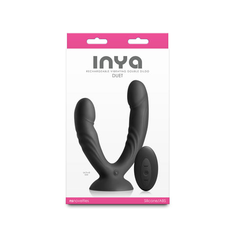 INYA Duet – Rechargeable Vibrating Double Dildo with Wireless Remote > Dildos > Double Dildos