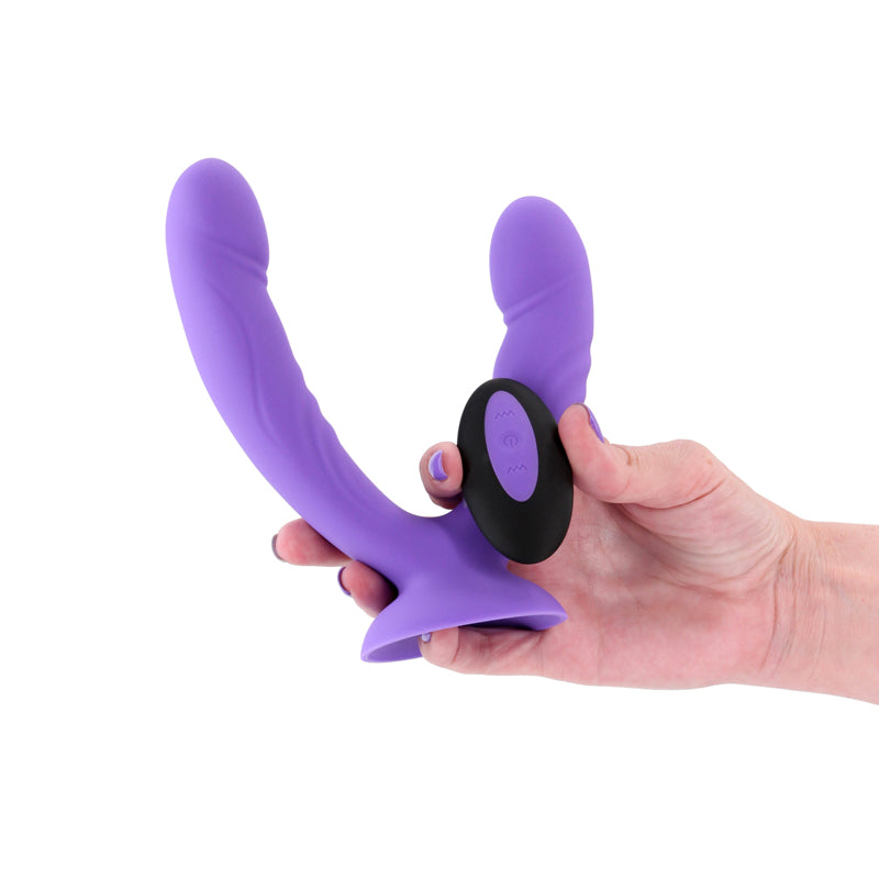 INYA Duet – USB Rechargeable Waterproof Vibrating Double Dildo with Remote Secondary image