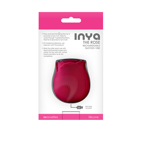Inya The Rose Clitoral Air Pulsation Stimulator Suction Stimulator