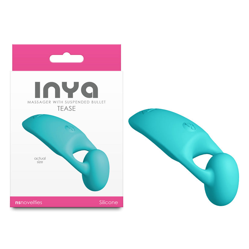 INYA Tease – Waterproof USB Rechargeable Finger Stimulator Teal > Vibrators > Finger Vibrators Main image