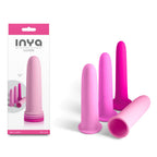 Inya Gliders (Pink) – Silicone Dilator Set with Stackable Sleeves > Sex Toys > Dilators
