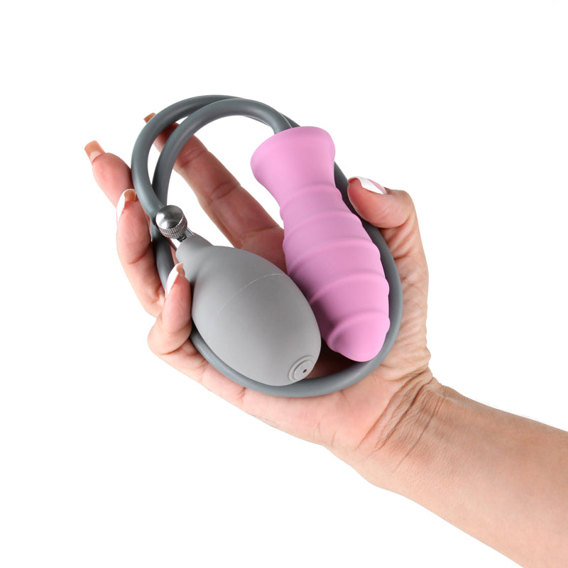 INYA InflataPlay – Waterproof 10.5 cm Inflatable Butt Plug > Anal Range > Tunnel and Stretchers