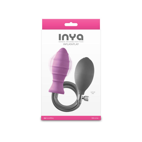 INYA InflataPlay - 10.5 cm Inflatable Butt Plug for Fun > Anal Range > Anal Inflatables