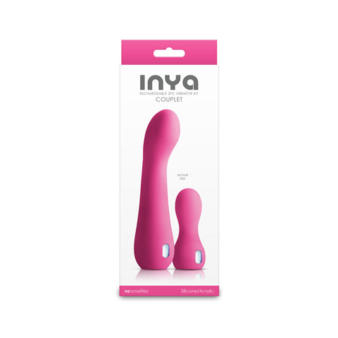 INYA Couplet - USB Rechargeable Vibrators - Set of 2 Sizes BULLETS