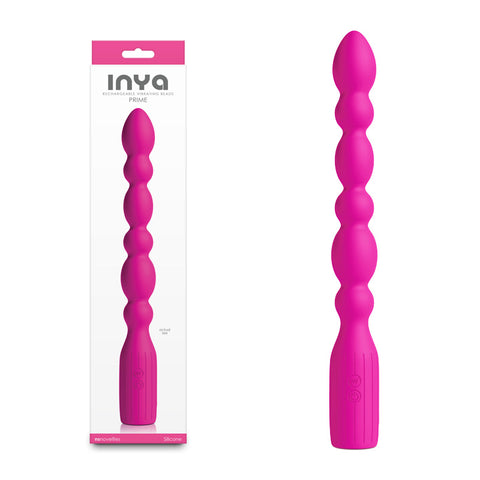 INYA Prime – Rechargeable 28.8 cm Waterproof Anal Vibrator Pink > Anal Range > Anal Probes