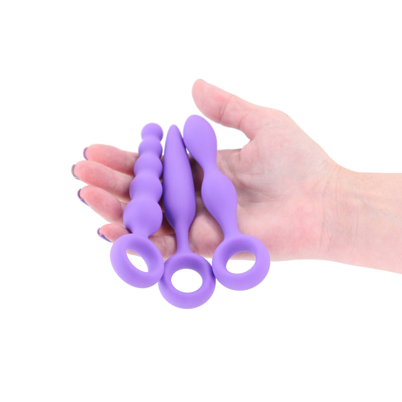 INYA Trio Kit – Silicone Anal Plug Set of 3 > Anal Range > Butt Plug Kits