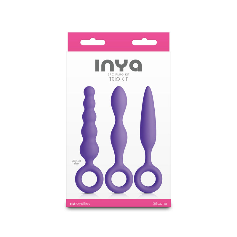INYA Trio Kit – Silicone Anal Plug Set of 3 > Anal Range > Butt Plug Kits