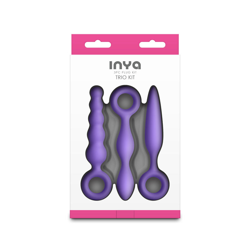 INYA Trio Kit – Silicone Anal Plug Set of 3 > Anal Range > Butt Plug Kits
