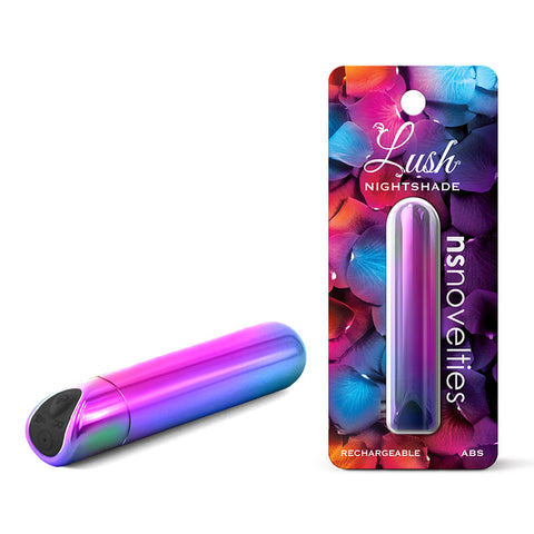 Lush Nightshade 8.9 cm USB Rechargeable Multicolour Bullet Coloured BULLETS